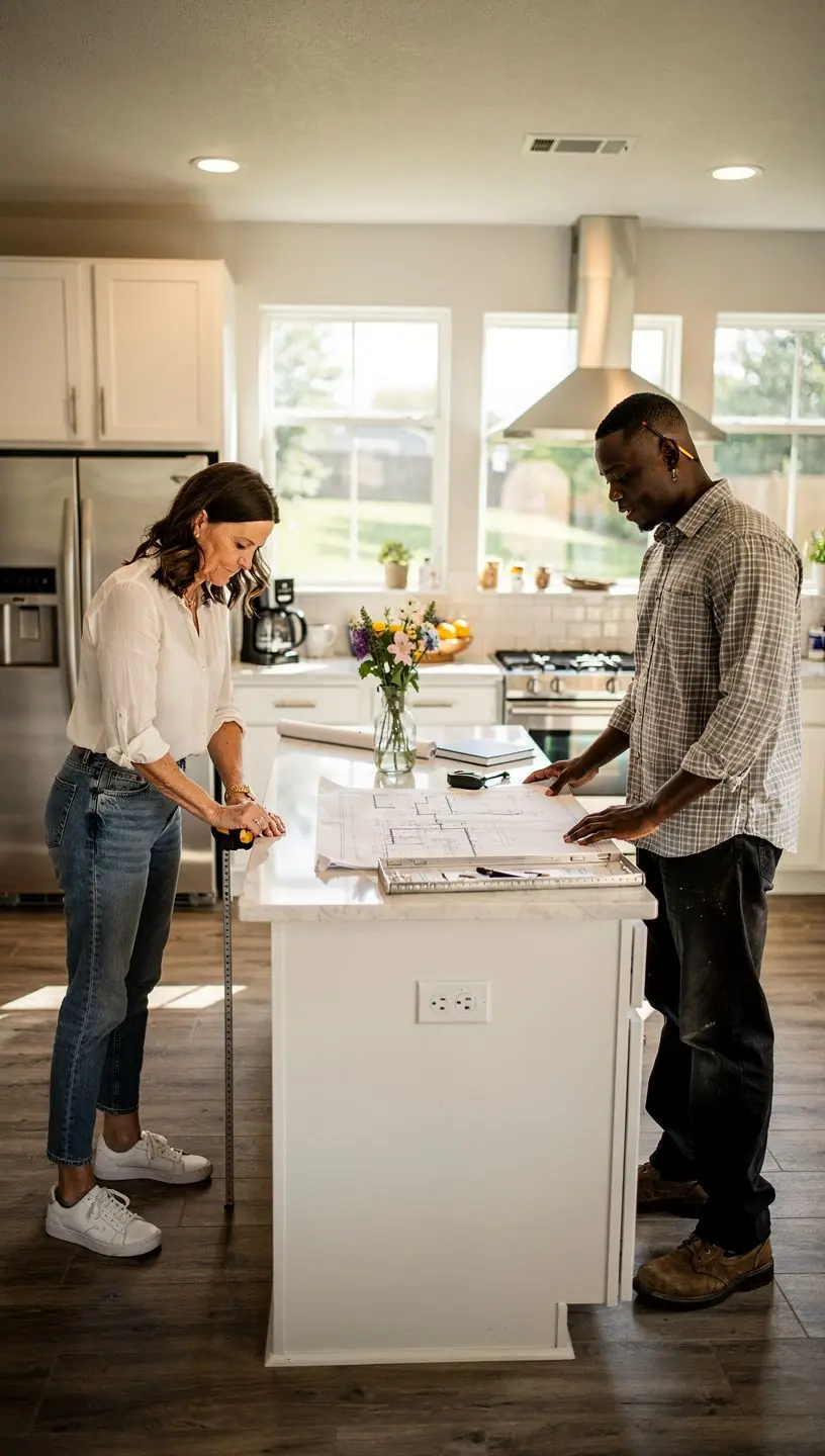 Ванная комната с современными отделочными материалами и освещением.